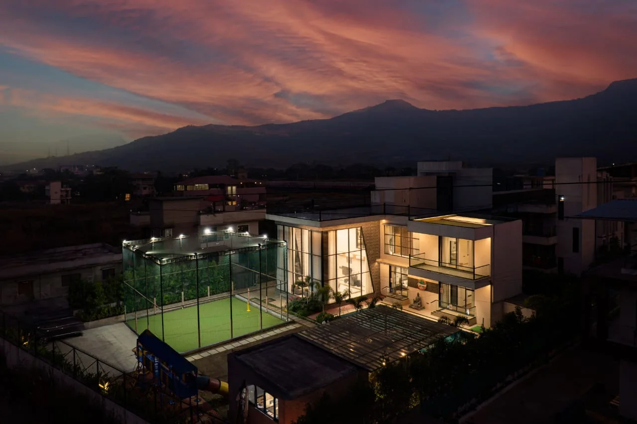Villa No. 9 — 6BHK with Private Cricket Turf